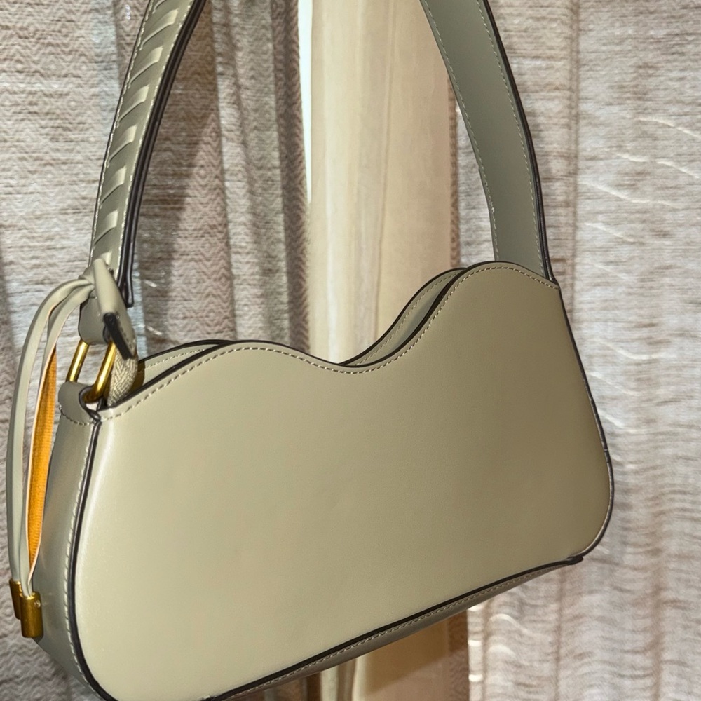BCBGeneration Cream Shoulder Bag